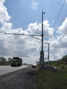 Tower Monopole CCTV-Rambu Lalulintas