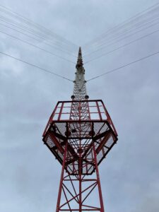 Guyed Mast Tambang 150m