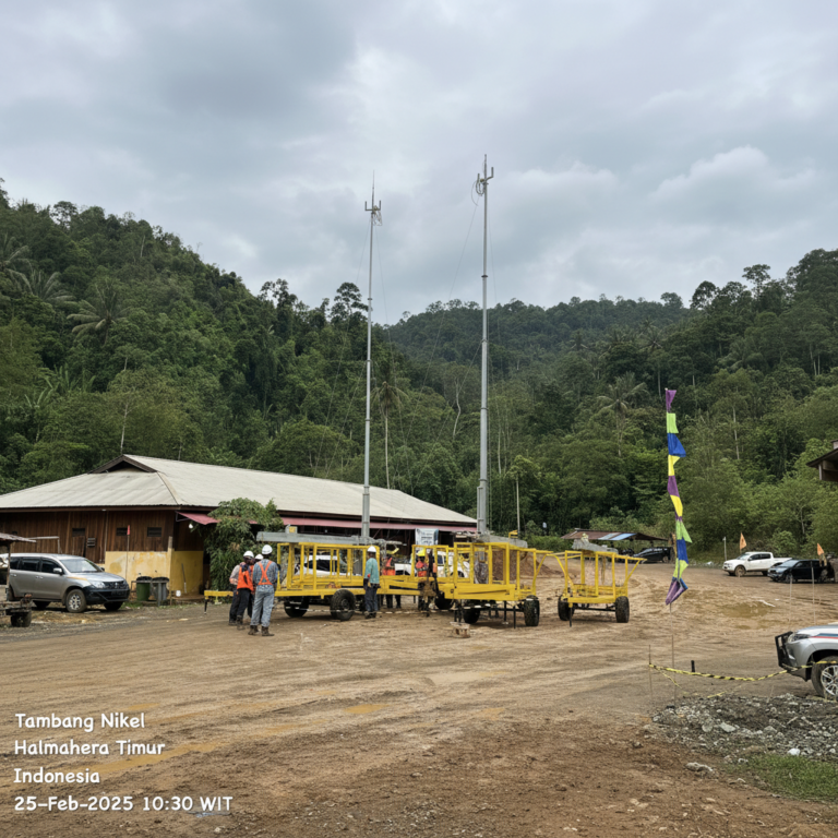 jual Tower Telescopic Trailer BRAVOTOWER