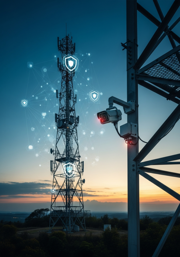 Pentingnya Integrasi Sistem CCTV pada Menara Telekomunikasi untuk Keamanan Jaringan