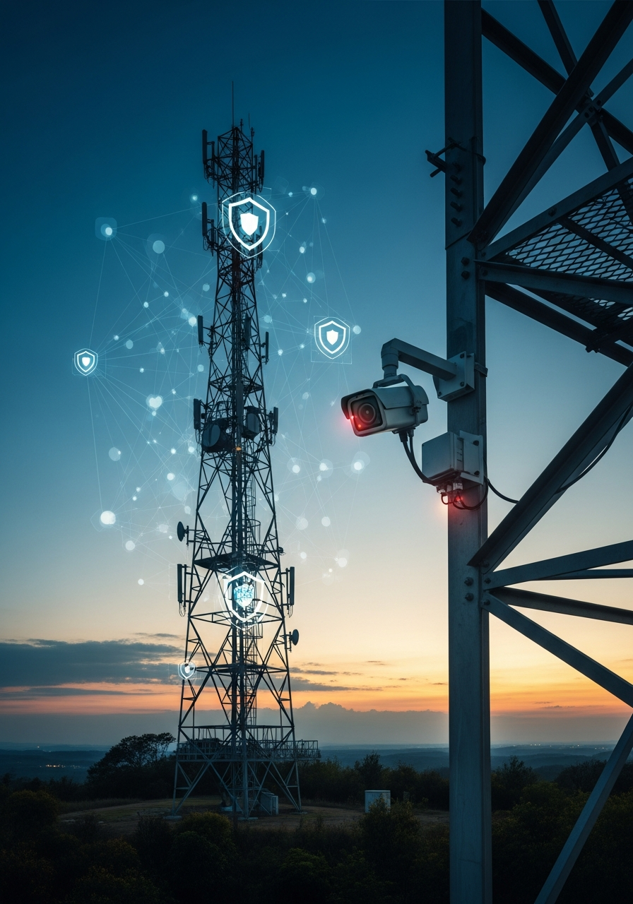 Pentingnya Integrasi Sistem CCTV pada Menara Telekomunikasi untuk Keamanan Jaringan