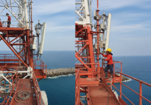 Sandblasting vs Repainting Tower Pesisir: Solusi Cat Mengelupas