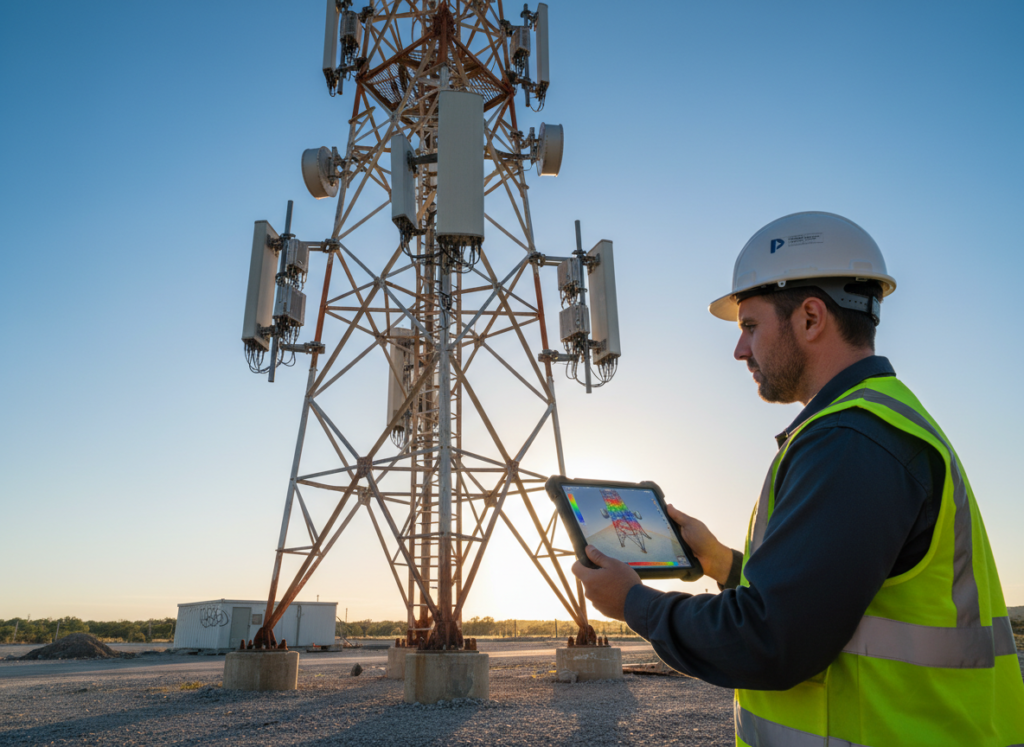Audit Struktur Tower Tua vs Antena 5G